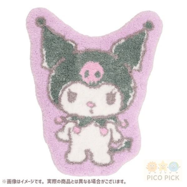 日本直送 三麗鷗 角色造型地墊｜Hello Kitty／布丁狗／大耳狗／酷洛米／美樂蒂／My Sweet Piano／魚人／大眼蛙 