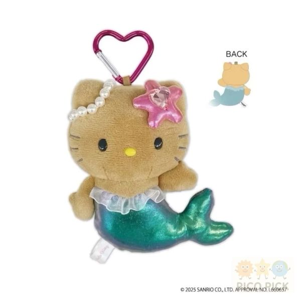 日本日曬Kitty 美人魚吊飾  Hello Kitty|燒焦Kitty 