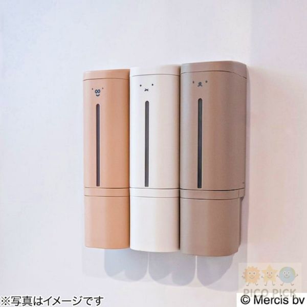 日本正版｜Miffy 米飛兔 × Boris 小熊 × Grunty 磁吸式按壓瓶｜浴室收納罐・沐浴瓶・洗髮乳瓶 