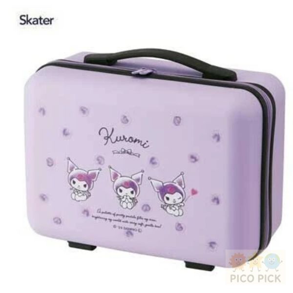日本直送 三麗鷗Sanrio角色旅行手提箱｜庫洛米・美樂蒂・大耳狗・Hello Kitty 可登機收納硬殼行李包 15L（Skater正版） 