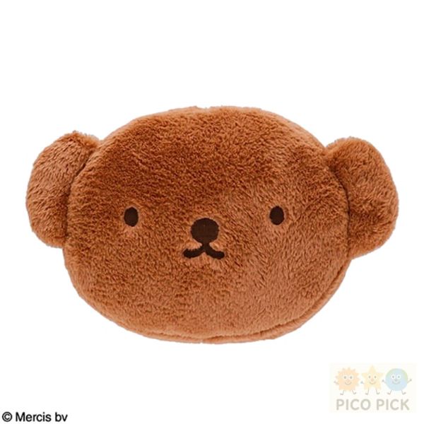 日本正版｜日本製Miffy 米飛兔 × Boris 小熊 柔軟絨毛抱枕｜療癒居家靠墊・可愛房間佈置 