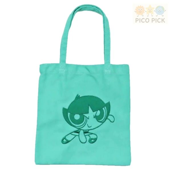 日本正版 刺繡帆布迷你托特包｜手提袋購物袋｜肩背袋｜米飛帆布袋 