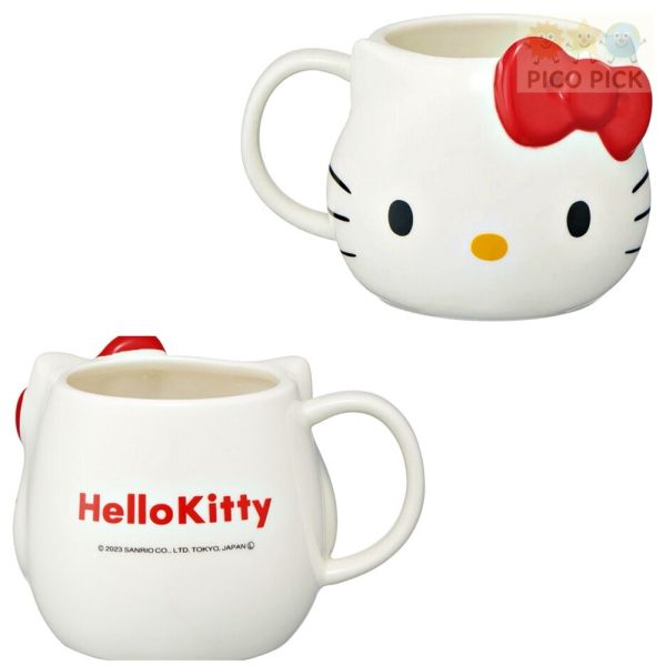 日本直送 Sanrio 三麗鷗立體造型馬克杯系列｜Hello Kitty／美樂蒂／庫洛米／布丁狗／大耳狗／帕恰狗 