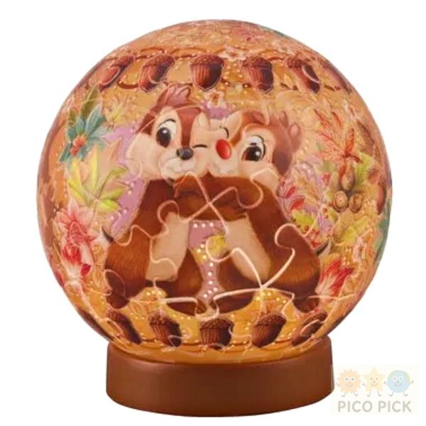 LumiOrb 3D發光拼圖球｜迪士尼系列 61片（USB充電款）｜動物方城市｜玩具總動員｜小熊維尼｜可可夜總會 