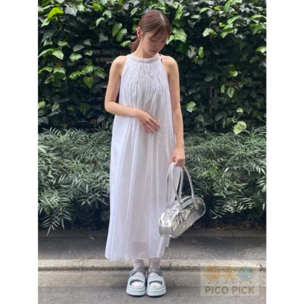 日本限定 Emmi x Puma十周年限定銀色波士頓包 