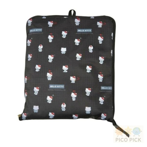 日本直送 日本正版｜Sanrio摺疊旅行袋 38L｜Hello Kitty ｜可套行李箱拉桿 