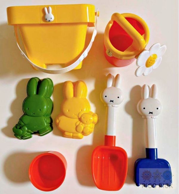日本 Miffy 砂遊戲7件組｜附外出收納袋 