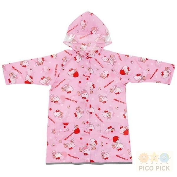 日本直送｜Sanrio 兒童背包可穿式雨衣 