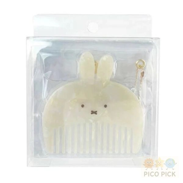 日本 直送 日本限定 Miffy 米飛兔 Marble 造型收納梳（附透明盒） 