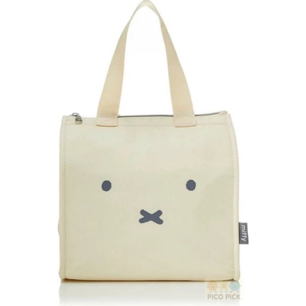 日本 直送Miffy 保冷便當托特包（大容量／內附網袋） 