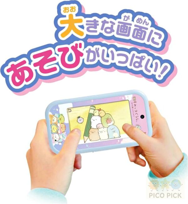 2025最新版｜日本角落小夥伴 兒童智慧拍照機 拍照＋遊戲＋換裝互動｜充電式｜不用電池｜microSD可擴充 