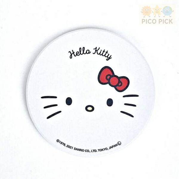 日本直送 Sanrio三麗鷗 臉型陶製吸水杯墊｜Hello Kitty／美樂蒂／庫洛米／布丁狗／大耳狗 