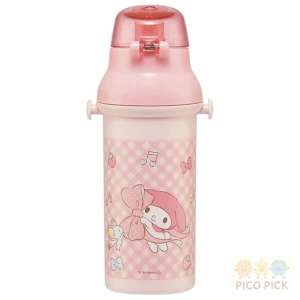 日本 直送《日本正版三麗鷗角色水壺》480ml直飲式水壺 大耳狗 / Melody 
