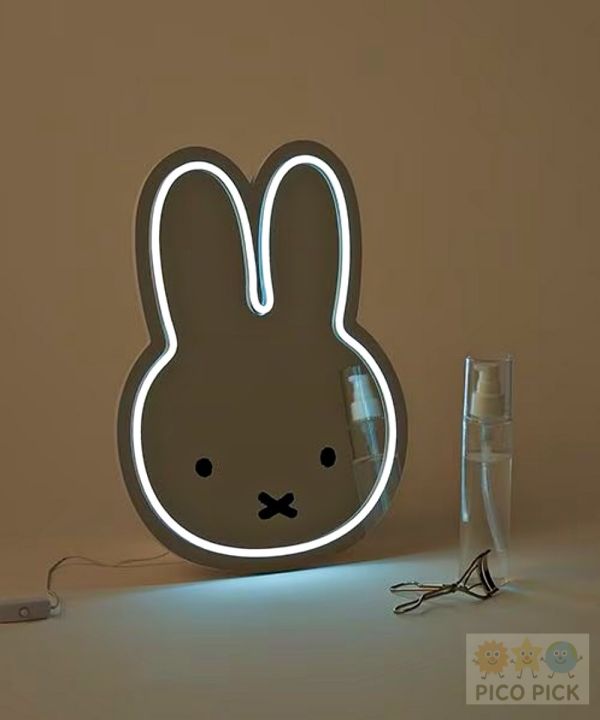 日本｜Miffy × studio CLIP燈光化妝鏡 |LED化妝鏡 居家擺設 