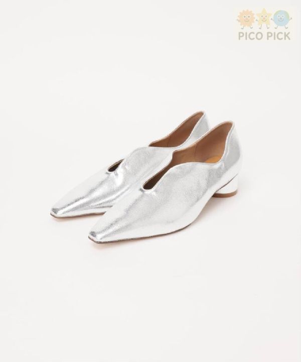 日本直送｜Le Talon 深口方頭低跟鞋（3色可選） 