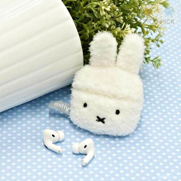 日本直送 Miffy 米飛兔 AirPods Pro / AirPods 4 耳機保護套｜矽膠保護殼 保護套 Miffy AirPods Pro 保護套、米飛兔耳機套、AirPods Pro 耳機殼、AirPods 保護殼、米飛兔周邊、AirPods Pro 防摔套