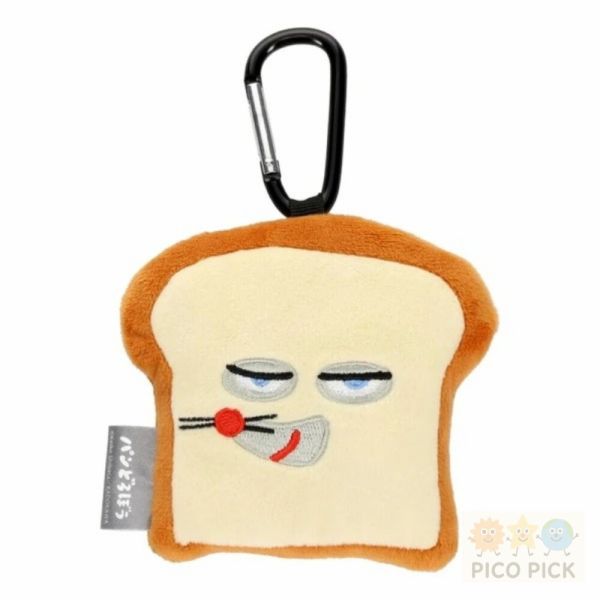 日本直送｜麵包小偷絨毛收納包造型環保袋/購物袋 麵包小偷