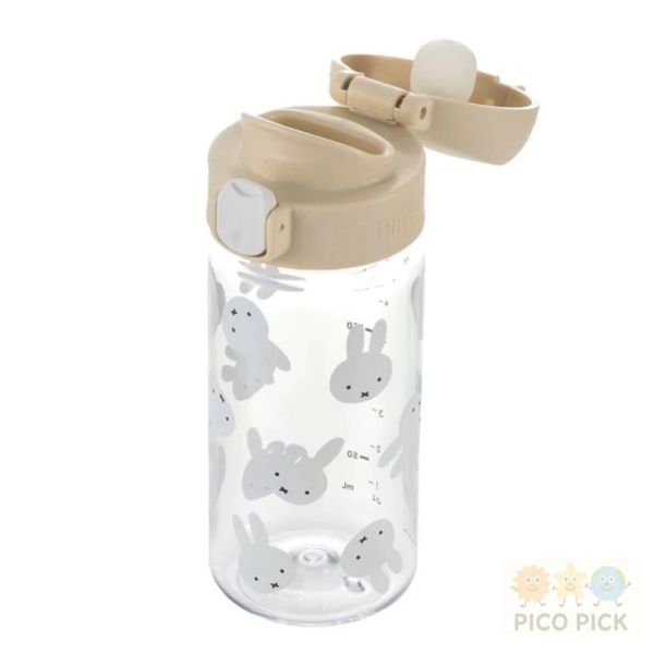 《米菲兔 Miffy》利其爾 Richell 日本米飛 2WAY 兩用蓋直飲杯 240ml 練習水壺 