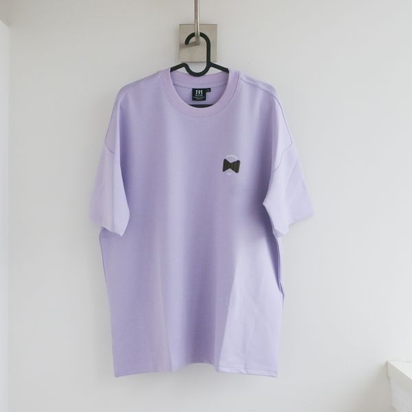 胡同下咒 T-shirt 迷幻紫 胡同, 插畫T恤, 太空棉上衣, 男女共版T恤, 手工燙印, 高磅T恤, oversize穿搭, 台灣插畫品牌, 質感上衣, 插畫服飾