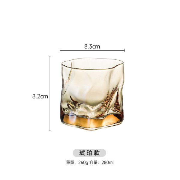 不規則玻璃杯 PlayByPlay,玩生活,不規則玻璃杯 透明玻璃杯 水杯 酒杯 玻璃杯 水晶杯 威士忌酒杯 彩虹玻璃杯 調酒杯造型酒杯