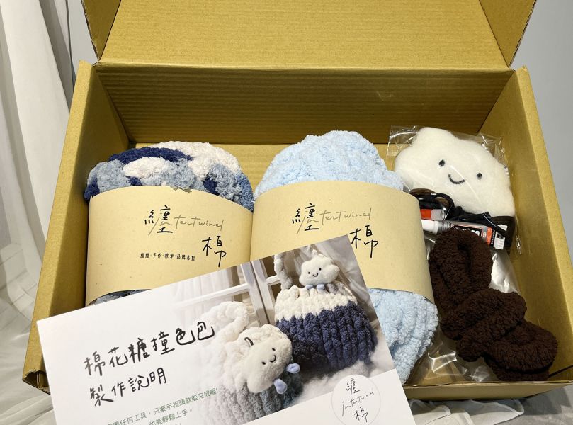 福哇福哇撞色包 材料包禮盒 (於加購處選提把色) 