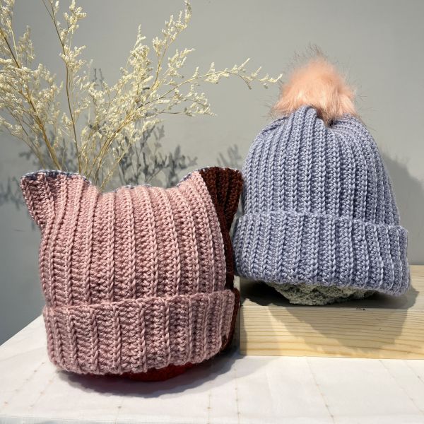 新手也可以 我的第一頂編織帽 