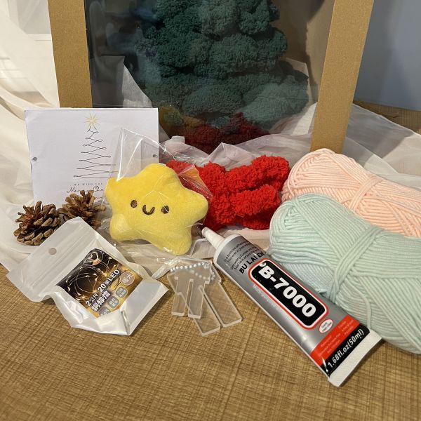 福哇福哇聖誕樹 六層樹 (於加購處選毛球顏色) 