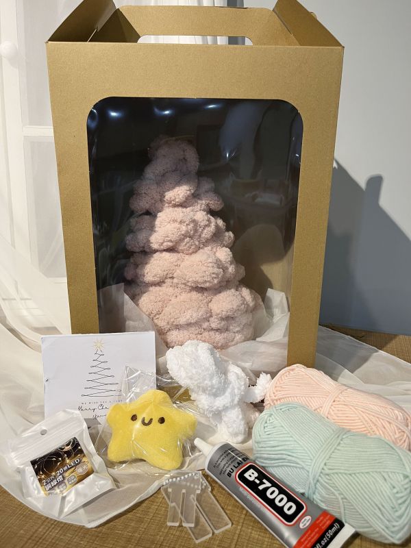 福哇福哇聖誕樹 五層樹 (於加購處選毛球顏色) 