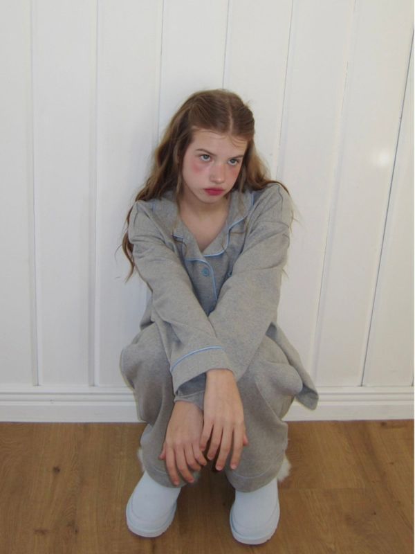 MMOM Sleepy 家居睡衣套裝｜灰色 