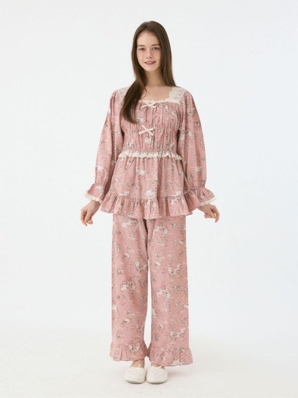 LUNALUZ  托卡散策系列｜夏洛特 睡衣套裝 26S 