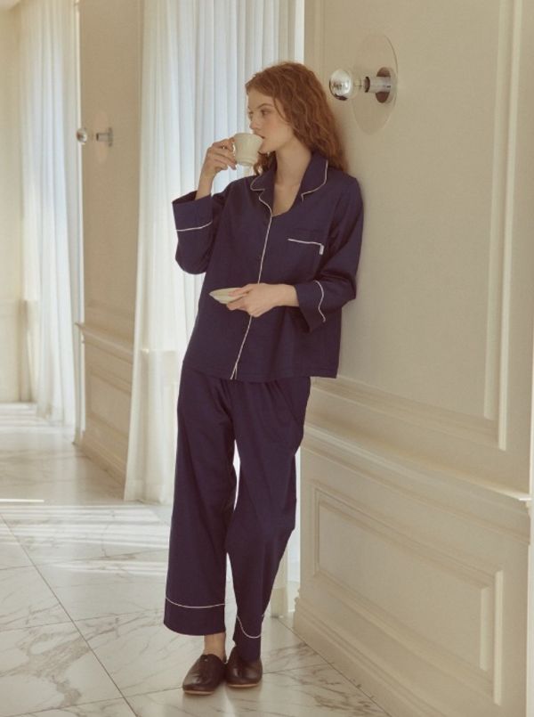 BALCONY 里奇蒙德睡衣 海軍藍 