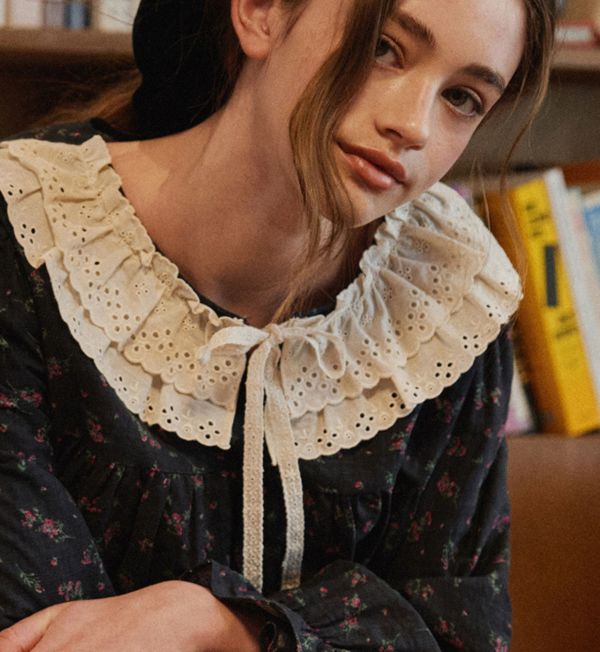 ULLALA 黑紫羅蘭睡衣套裝 