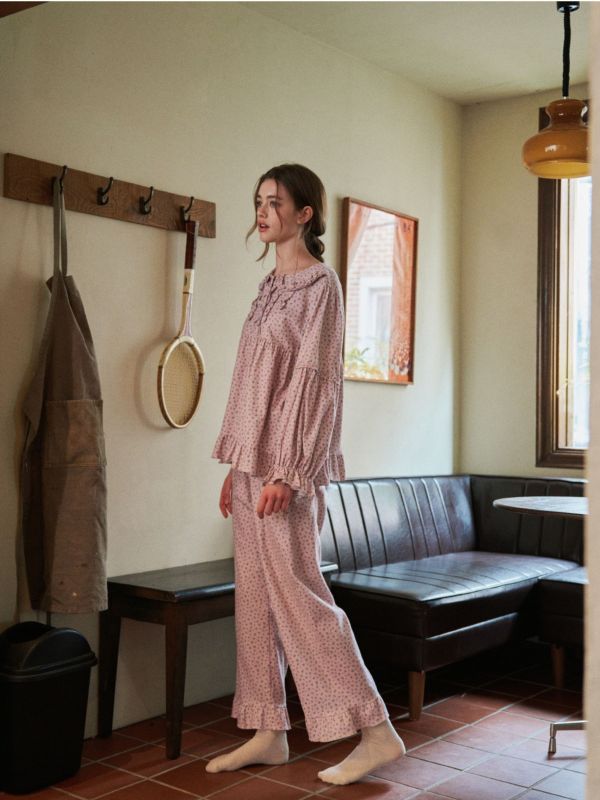 ULLALA 南法霧紫睡衣套裝 