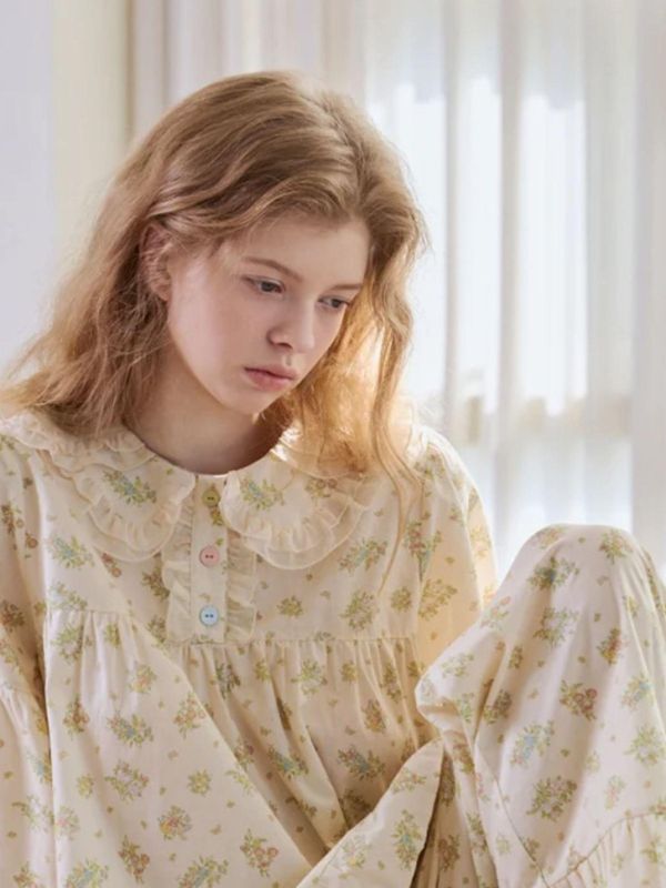 ULLALA  春款法式小花園系列 睡衣套裝｜Butter  26S 