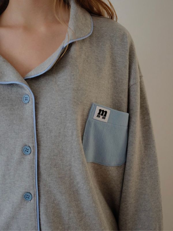 MMOM Sleepy 家居睡衣套裝｜灰色 