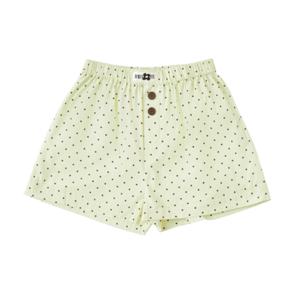 MMOM 悠閒短褲 棕色 