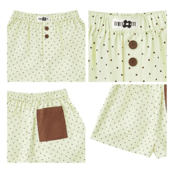 MMOM 悠閒短褲 棕色 