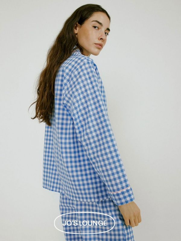 JO’S LOUNGE 韓國首爾藍格睡衣套裝 