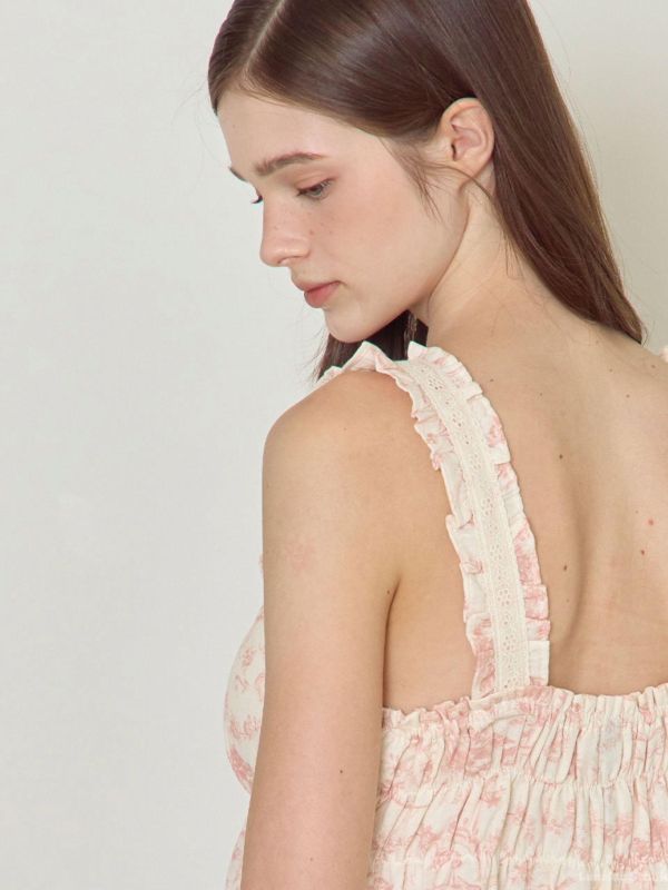 LUNALUZ 復古朱依紋睡衣套裝 