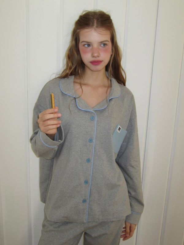 MMOM Sleepy 家居睡衣套裝｜灰色 