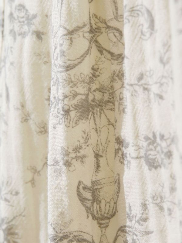 LUNALUZ 森林詩境經典款睡衣套裝｜粉色/灰色 