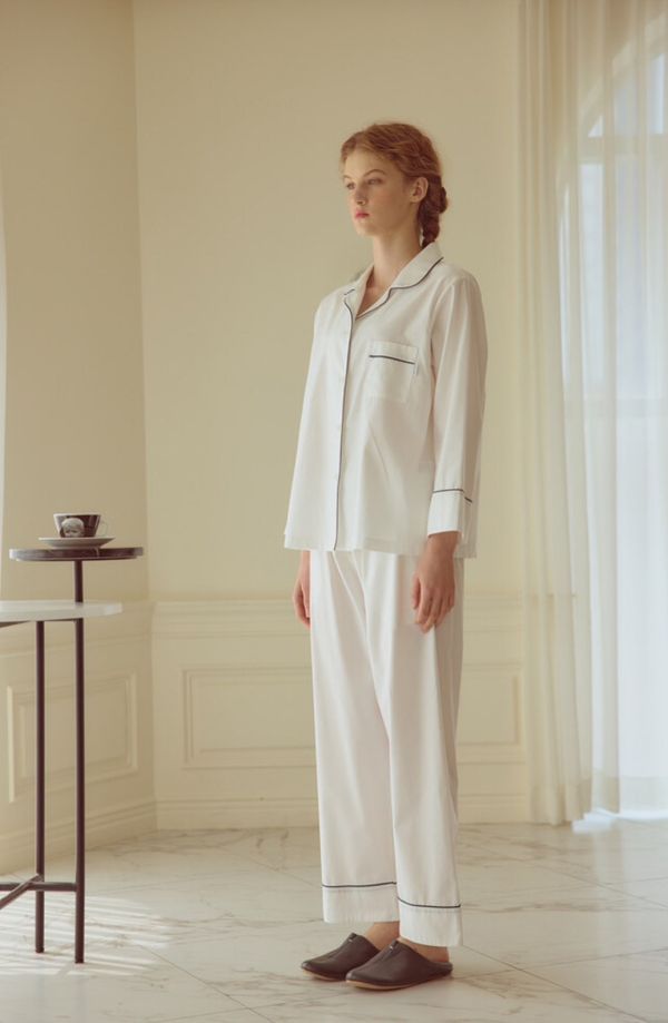 BALCONY 里奇蒙德睡衣 白色 