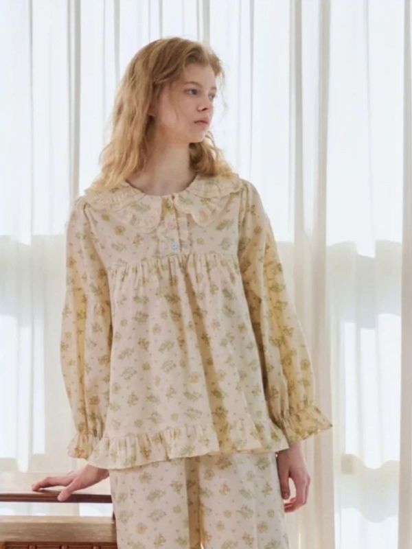 ULLALA  春款法式小花園系列 睡衣套裝｜Butter  26S 