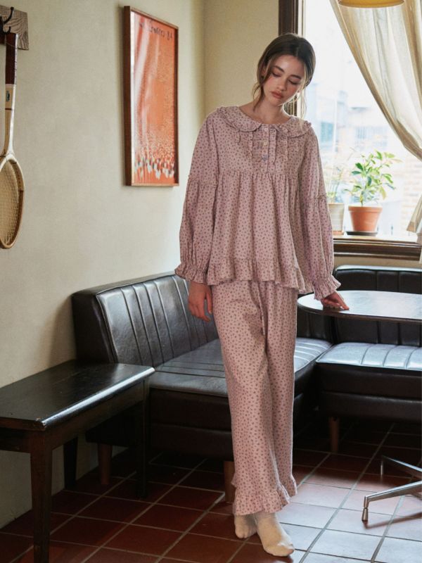 ULLALA 南法霧紫睡衣套裝 