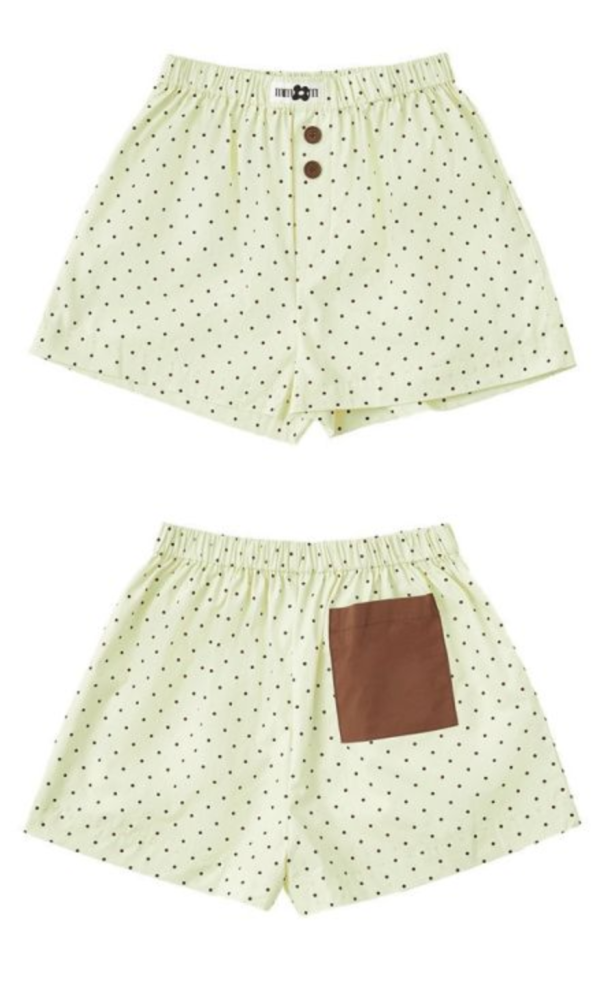 MMOM 悠閒短褲 棕色 