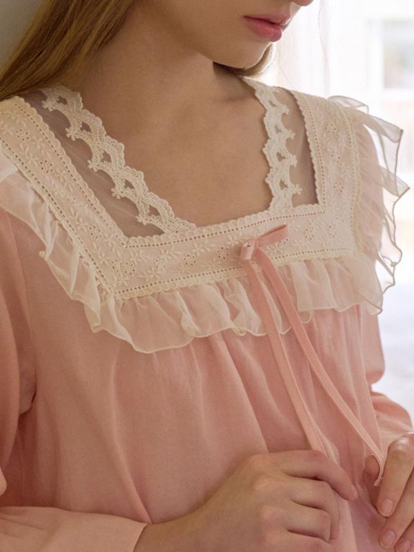 ULLALA  粉霧房間  睡衣套裝｜蜜桃粉 26S 