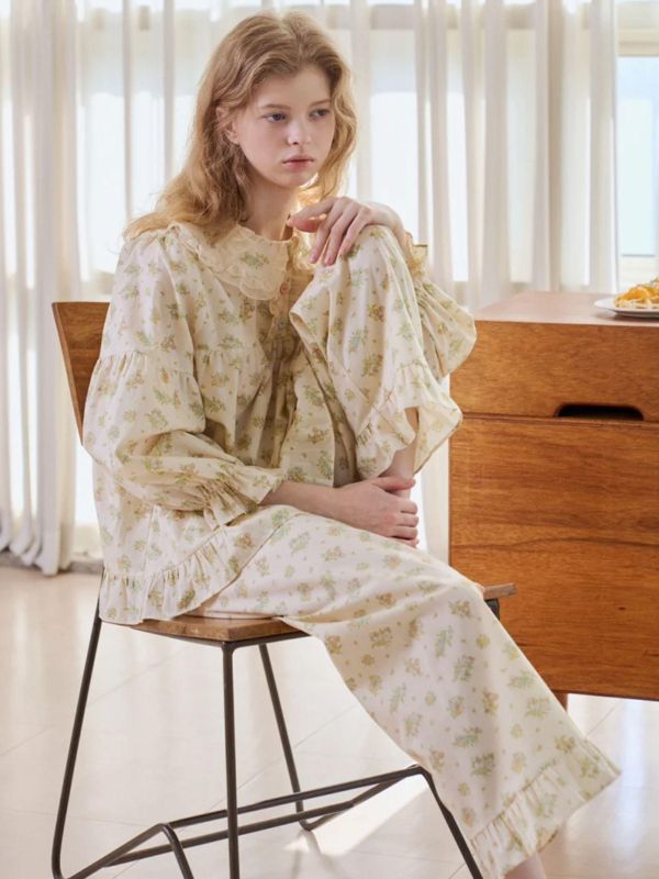 ULLALA  春款法式小花園系列 睡衣套裝｜Butter  26S 