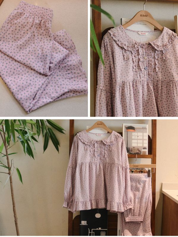 ULLALA 南法霧紫睡衣套裝 