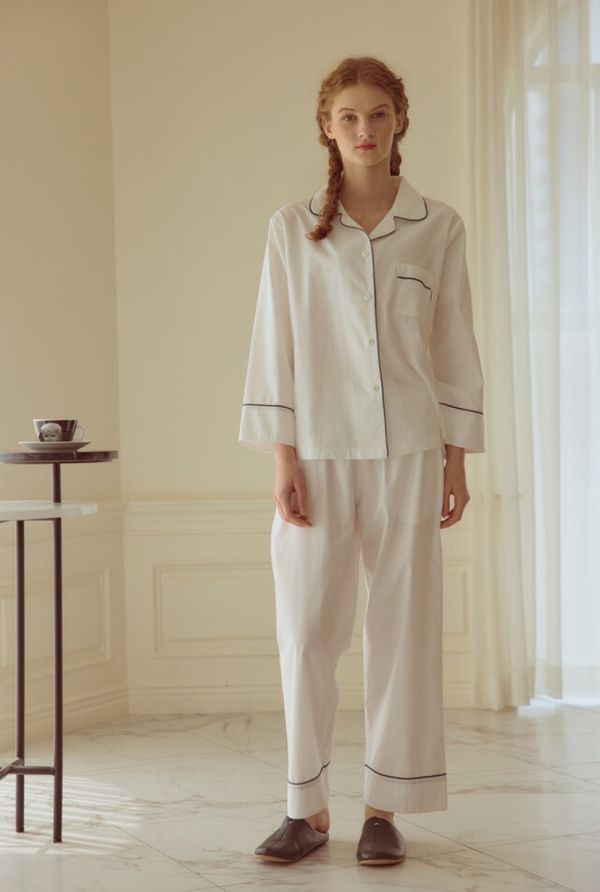 BALCONY 里奇蒙德睡衣 白色 