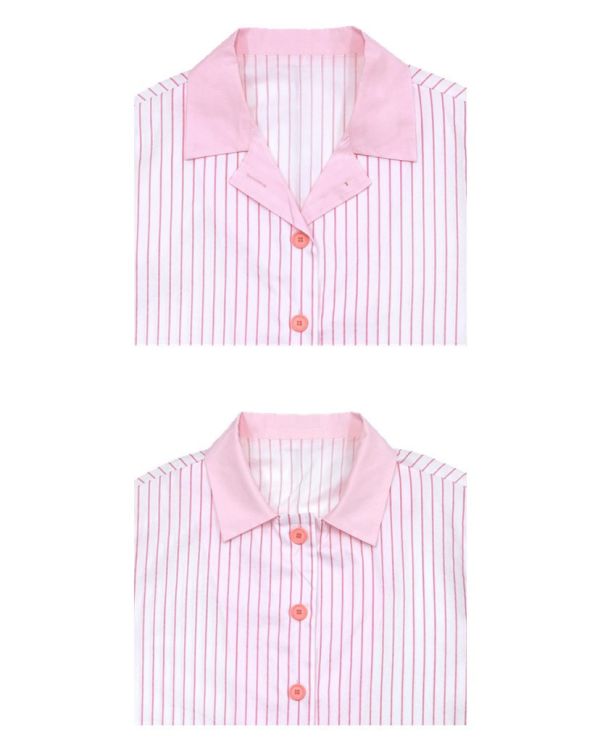 MMOM 扁平桃色襯衫 粉色 